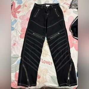 BDG pants black zipper